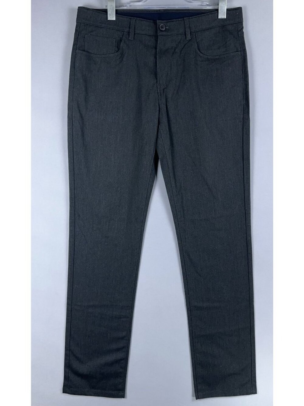 Axist Laundry Tapered Pants Size 34x34 Mens Gray Slim Fit Stretch